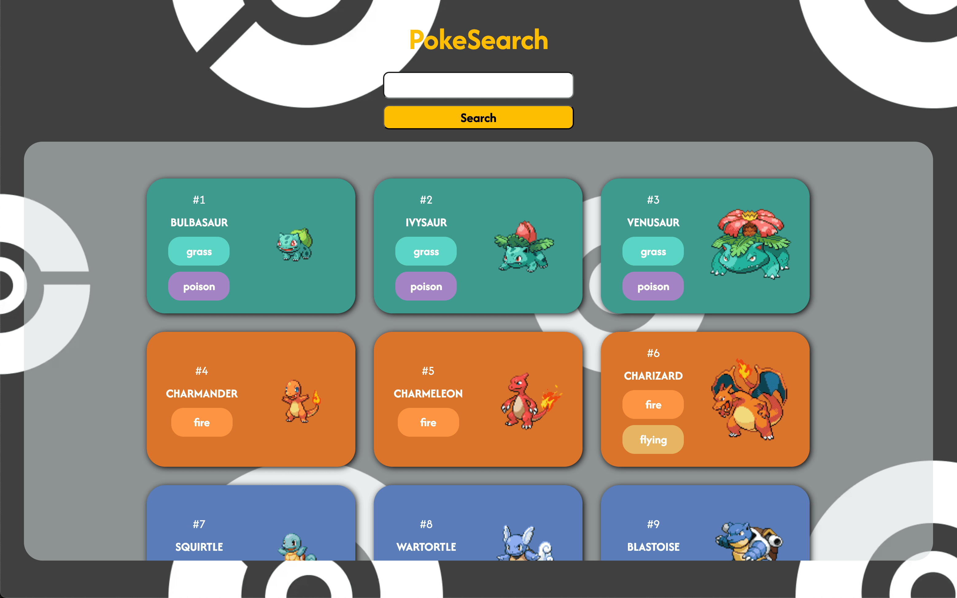 Project PokeSearch